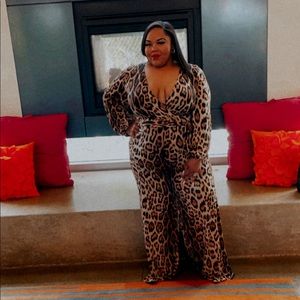 Leopard jumpsuit